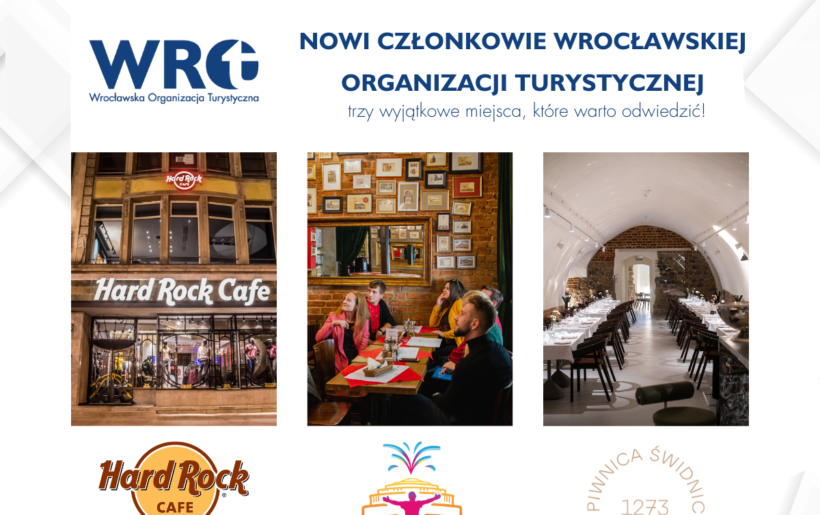 Illustracja do wpisu: New members of the Wrocław Tourism Organisation: three exceptional places worth visiting!