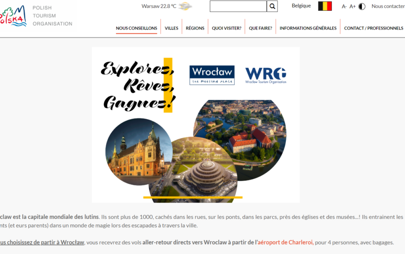 Illustracja do wpisu: Cooperation of the Wrocław Tourism Organisation with Foreign Centers of the Polish Tourism Organisation