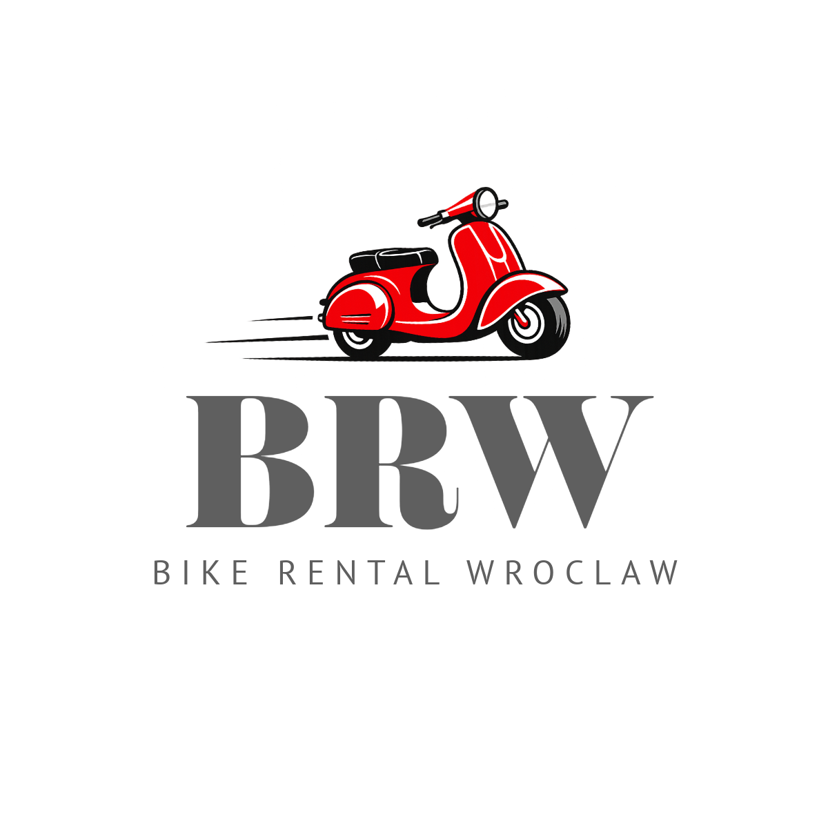 Logo: BRW – Bike Rental Wroclaw